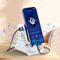 2026 Wireless Induction Audio Speaker Bracket Emergency Power 360 Adjustable Bracket with Colorful Ambient Light.