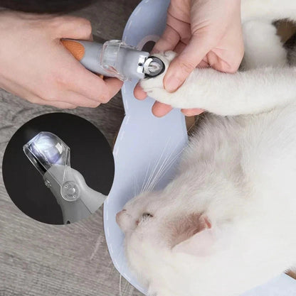 Professional Pet Nail Clipper Scissors with Ledlight Cat Dog Nail Clipper Tool*